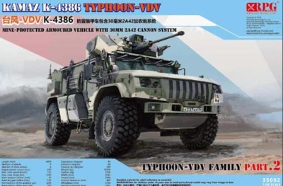 RPG Model 35002 Typhoon VDV K-4386 with 30 mm 2A42 autocannon 1:35
