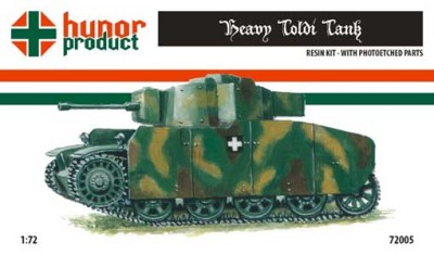 Hunor Product 72005 43M Heavy Toldi 1/72