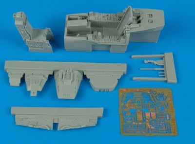Aires 4348 A-10A Thunderbolt II cockpit set - ITALERI 1/48