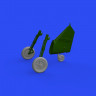 Eduard 648720 BRASSIN Bf 109G-4 wheels (EDU) 1/48