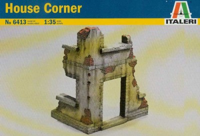 Italeri 06413 Набор House Corner 1/35