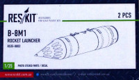 ResKit RS35-0002 B-8M1 Rocket Launcher (2 pcs.) 1/35