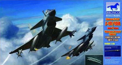 Bronco FB4004 Chinese PLA AF J-10/10A ‘Vigorous Dragon’ Fighter 1/48