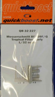 QuickBoost QB32227 Bf 109F/G tropical filter (early) 1/32
