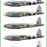 Model Maker Decals D72099A de Havilland DH-98 Mosquito F.B. Mk.VI in Polish service 1/72