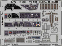 Eduard 73561 Halifax B Mk.III interior 1/72