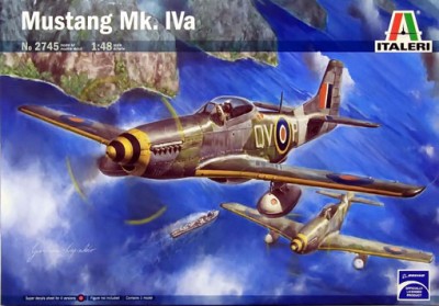 Italeri 02745 Mustang Mk.IVa 1/48