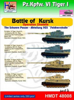 Hm Decals HMDT48008 1/48 Decals Pz.Kpfw.VI Tiger I Battle of Kursk 4