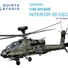 Quinta studio QD48362 AH-64D (Hasegawa) 1/48
