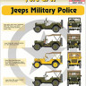 Hm Decals HMDT35026 1/35 Decals J.Willys MB/Ford GPW Military Police 1