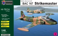 Kovozavody Prostejov H4801 BAC 167 Strikemaster (3x camo, ex-FLY) 1/48