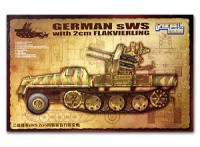 Great Wall Hobby L3525 German sWS with 2cm Flakvierling