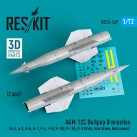 Reskit 72429 AGM-12C Bullpup B missiles (2 pcs.) 1/72