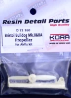 Kora Model D72160 Bristol Bulldog Mk.II/II.A propeller (AIRFIX) 1/72