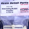 Kora Model D72160 Bristol Bulldog Mk.II/II.A propeller (AIRFIX) 1/72