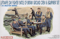 Dragon 5532 Luftwaffe day fighter pilots, ground crew & equipment ("Battle of Britain")