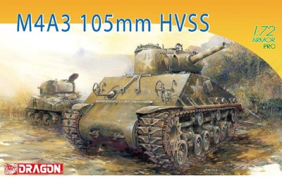 Dragon 7313 M4A3 105 мм HVSS 1/72