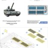 Микродизайн 035616 Т-80БВ (Trumpeter) сетки 1/35