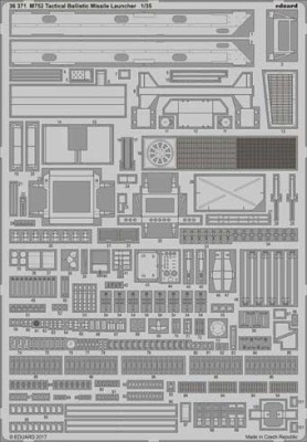 Eduard 36371 M752 Tactical Ballistic Missile Launcher 1/35