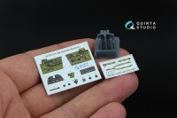 Quinta Studio QD+72212 P-40M Warhawk (Academy) (с 3D-печатными деталями) 1/72