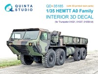 Quinta studio QD+35185 для семейства HEMTT A0 (Trumpeter) (с 3D-печатными деталями) 1/35