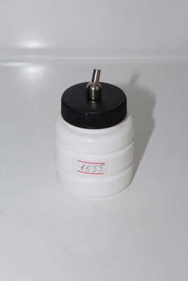 Jas 1555 Баночка с крышкой, 80 мл, трубка 60 градусов, пластик