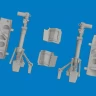 Eduard 6481192 BRASSIN P-40K undercar.legs (EDU) 1/48
