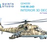 Quinta studio QD48356 Ми-24Д (Trumpeter) 1/48
