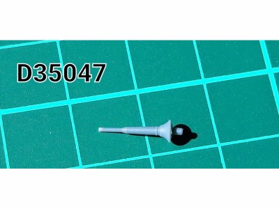 Zedval D35047 Антенный ввод для БТТ оснащенной радиостанциями Р-123/123М, Р-163, Р-173. (материал — смола) 1/35
