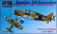 LF Model 72105 Spartan 7W Executive over Spain 1/72