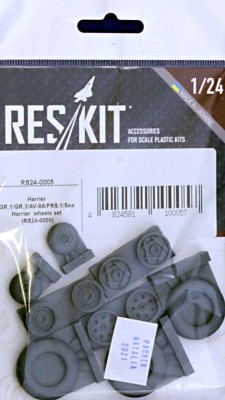 Reskit RS24-0005 Harrier GR.1/GR.3/AV-8A/FRS.1/Sea H. Колеса 1/24