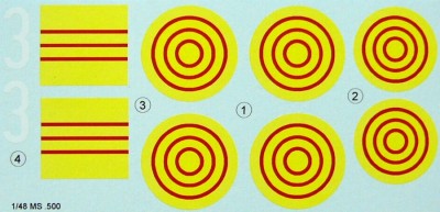 LF Model C4805 Decals for MS.500 Criquet 1/48