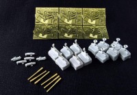 Metallic Details MD35001 Type 41 6-inch (152 mm)/40-caliber naval gun (6 pcs) 1/350