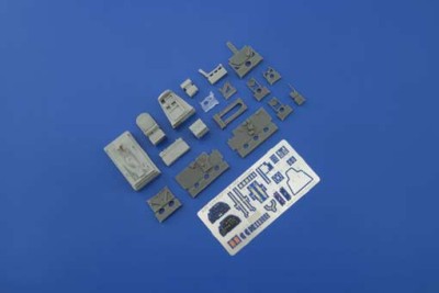 Eduard 648259 P-38J cockpit 1/48