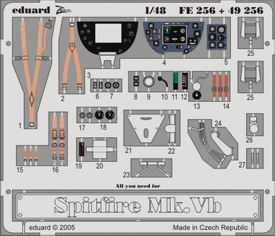 Eduard FE256 Spitfire Mk.Vb TAM