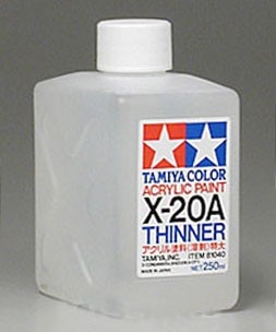 Tamiya 81040 X-20A Растворительдля акрил.красок 250мл