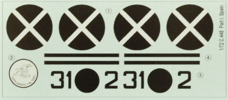 LF Model C72205 Decals Caudron C.448 Goeland over Spain pt.1 1/72