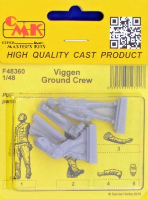 CMK F48360 Viggen Ground Crew (2 fig.) 1/48