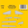 CMK SP4464 A6M2 Zero Control Surface Correct. Set (ACAD) 1/48