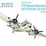 Quinta Studio QD72138 Bristol Beaufort Mk.I (Airfix) 1/72