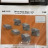 Eduard 6481119 BRASSIN UH-60 flare dispensers PRINT (ICM) 1/48