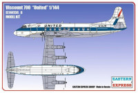 Восточный Экспресс 144138-6 Viscount 700 UNITED (Limited Edition) 1/144
