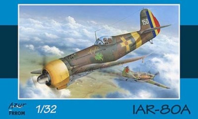 Frrom Azur FR8002 IAR IAR-80A During the early 1930's the Rumanian Air Force adopted the Polish PZL P.11 and similar P.24, both being considered modern designs at the time 1/32