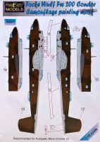 LF Model M4841 Mask Focke Wulf FW 200 Condor (TRUMP) 1/48