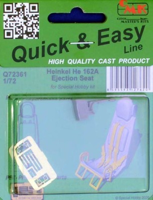 CMK Q72361 Heinkel He 162A Ejection Seat (SP.HOBBY) 1/72