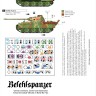 Star Decals 35-C1062 Befehlspanzer # 6. Bef.Pz.Kpfw. Panther Ausf.G 1/35