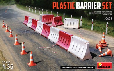 Miniart 35634 Plastic Barrier Set 1/35