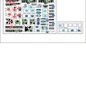 Star Decals STAR35953 Australian Tanks and AFVs. LVT-4 Water Buffalo and M19 Diamond Tank transporter 1/35
