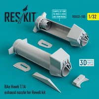 Reskit RSU32-0105 BAe Hawk T.1A exhaust nozzle (REV) 1/32