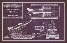 Modelcollect UA72190 1/72 German WWII V4 short range tactical ballistic